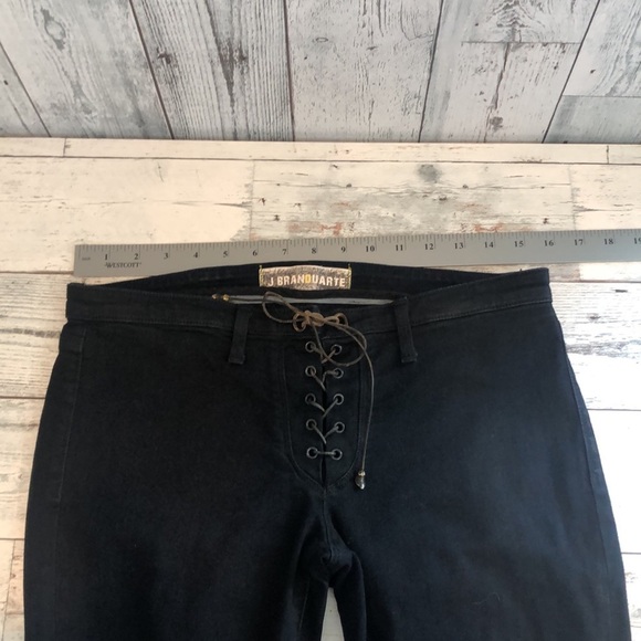 J Branduarte Skinny Minx Suffragette Lace Up Jeans 29 - Picture 8 of 12